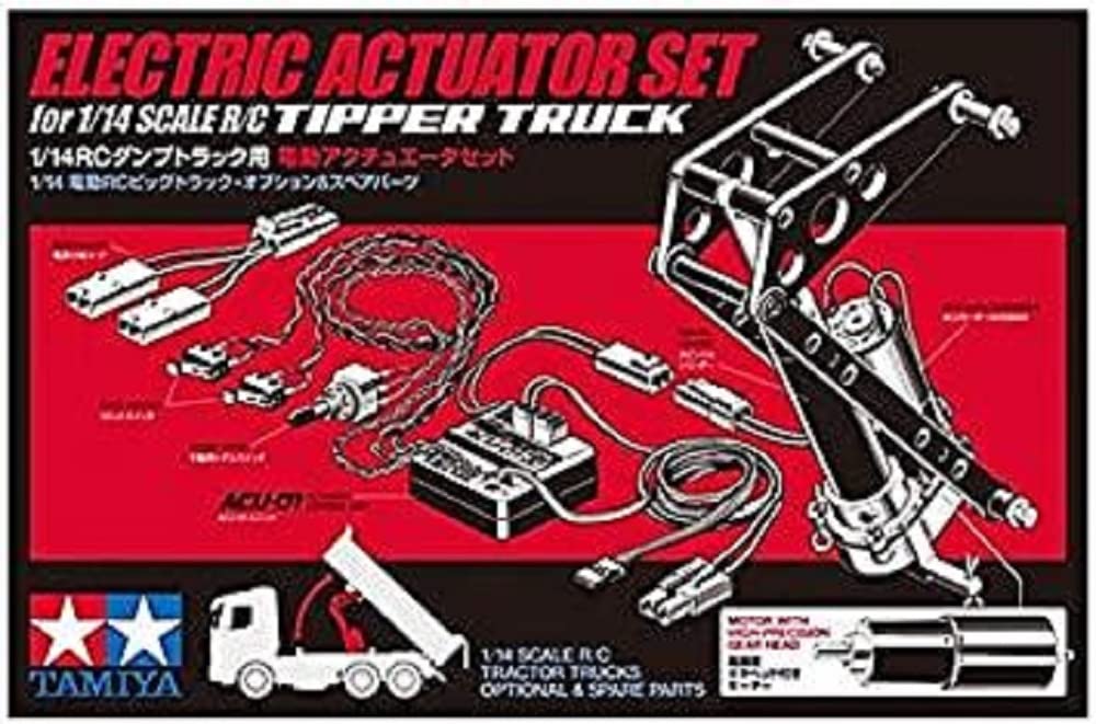TAMIYA 300056545 1:14 ACU-01 Drive Set Rear Tipper Grey