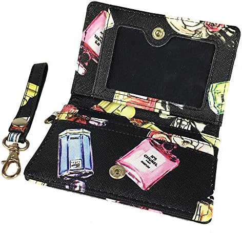 Womens Credit Card Wallet PU Leather Card Holder Slim Front Pocket Wallet Small ID Coin Purse with RFID Blocking