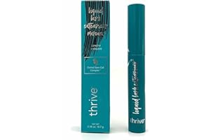 ZERUDR Thrive mascara Liquid Lash Extensions: Ultimate Volume Waterproof Tubing Mascara - Achieve Thrive-Like Lashes Every Day! Black