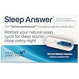 Dr. Richard Wurtman's Sleep Answer Delivers Low Dose Melatonin Throughout The Night, 28 Dual-Release Capsules (28-Day Supply)