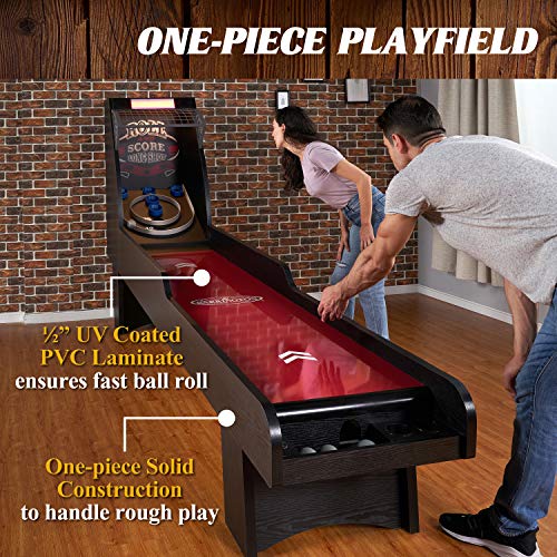 Barrington Billiards 130 Inch Premium Roll and Score Game, burgundy