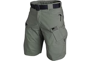 FONMA Mens Cargo Shorts 2025 Summer Outdoor Tactical Shorts Solid/Patriotic Printed Military Shorts with Multi Pockets