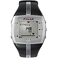 POLAR FT7 Men's Heart Rate Monitor Watch M- XXL Strap (Black/Silver)