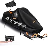 Snowmobile Cover,Heavy Duty 420D Oxford Fabric Sled