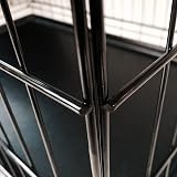 FOXHUNTER 36 Inch Pet Dog Training Cage Crate Carrier with Two Doors view 6