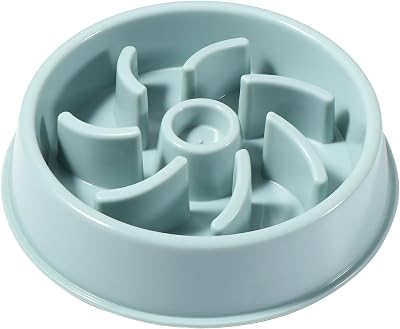 Vinabo Slow Feeder Dog Bowl Anti Choke Anti Bloat Small Medium Large Pets
