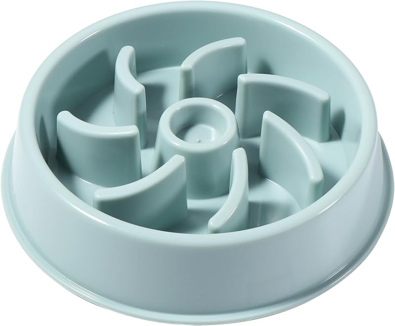 Vinabo Slow Feeder Dog Bowl Anti Choke Anti Bloat Small Medium Large Pets