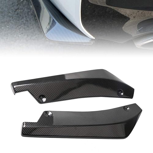 Universal Rear Splitter idain 2Pcs Car Universal Rear Bumper Lip Diffuser Splitter Canard ...