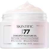 SKINTIFIC Dark Spot Moisture Cream, Fades Dark Spots | Brightening Moisturizer, Hyperpigmentation, 5X Ceramide Barrier Repair, 24H Hydration, Non-Greasy,50g/1.76FL.OZ