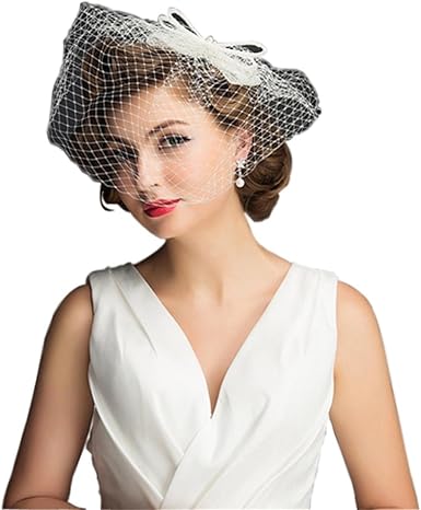 Pretydress New Fashion Simple Bow Hat Korean Brides Wedding Party