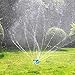 VC-Time Lawn Sprinkler, Garden Sprinkler - Full Automatic Garden Water Sprinklers Lawn Irrigation System, 360 Degree Rotation Three Arm Water Sprinkler