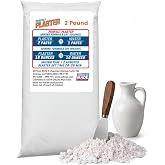 Perfect Plaster for Pottery &amp; Ceramic Slip Casting Molds, 2 lb Bag | Fast-curing, non-toxic water-based powder for DIY mold making, clay reclaim slabs, sculptures &amp; crafts, USA made