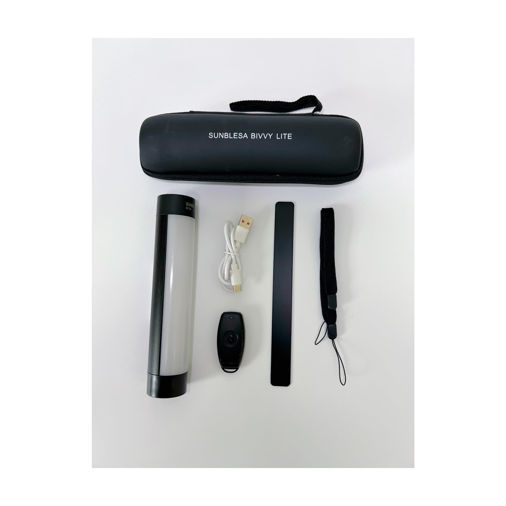 Sunblesa Upgraded Rechargeable Bivvy Light - Magnetic Remote Control LED Camping Lantern 5000mAh Power Bank, Red/Green/White Modes, Waterproof for Carp Fishing Camping Emergencies Type-C