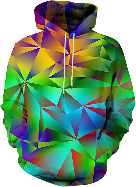 Unisex 3D Novelty Hoodies for Men Women Cool Graphic