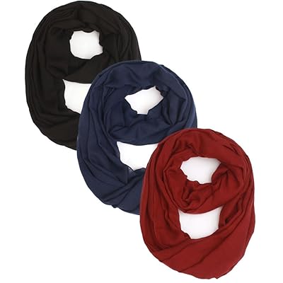 Iipakethi ezi-2 okanye ezi-3 zabafazi abaKhanyayo abangasasebenziyo kwi-Scarf Loop yehlobo lowama-2019