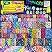Clearance sale, Big discount, $3 Discount HSETIY Slime Supplies Kit, 100 Pack Slime Stuff Charms Include Floam Balls, Cake Flower Fruit Slices, Fishbowl Beads, Shell, Slime Accessories