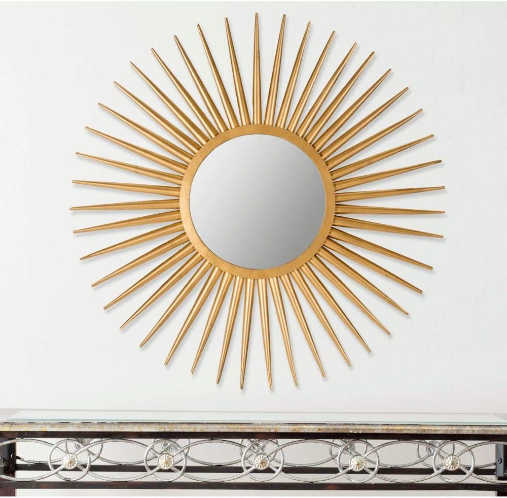 Safavieh Home Collection Sun Flair Mirror, Gold