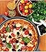 EurKitchen Pre-Seasoned Two-Sided Cast Iron Pizza Stone, Griddle and Grill Pan w/ Reinforced Handles - 13.5-inch - Perfect for Use on a Stovetop, BBQ, or Oven