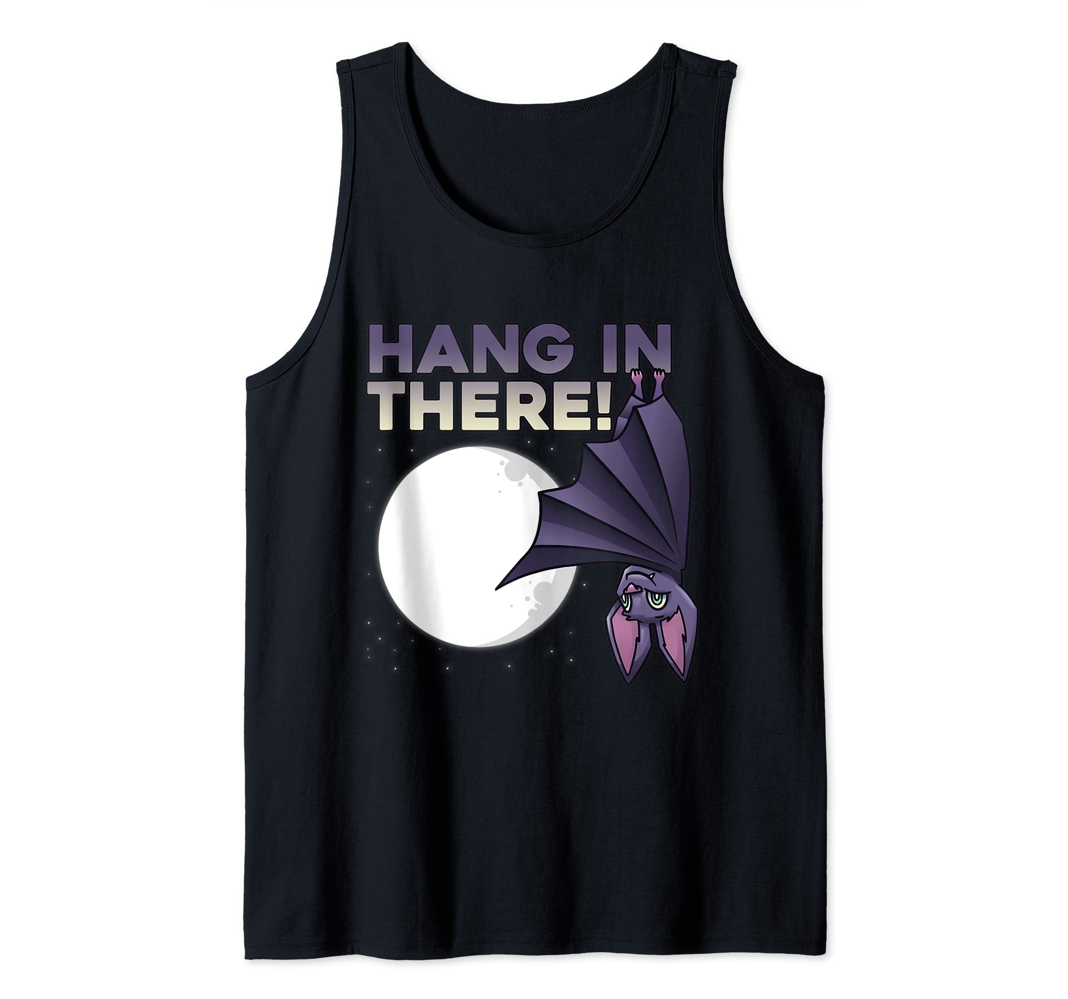 Funny Bat Hang In There Cave Hanger Bats Nocturnal Bats Tank Top