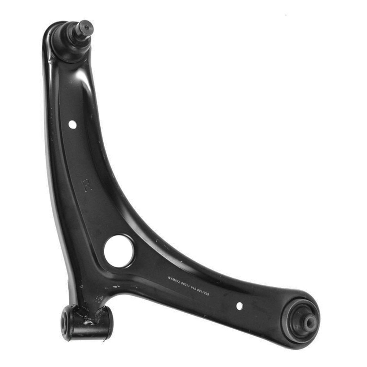 TRQ Front Right Lower Control Arm with Ball Joint Steel Compatible with 2007-2012 Dodge Caliber 2007-2017 Jeep Compass 2007-2017 Patriot Image