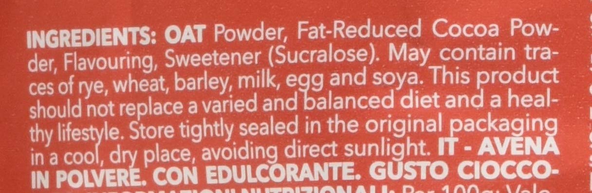 Prozis Instant Oats, Chocolate - 1250 gr: Amazon.es: Salud y cuidado personal