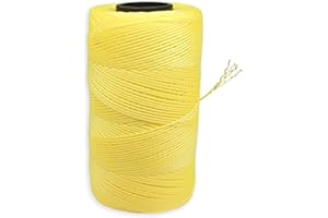 Simxkai 4-Strand Nylon Line 830ft Length, Strong & Durable Kite Line, Mason String, Perfect Gardening Tools