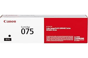 Canon Genuine 075 Black Toner Cartridge