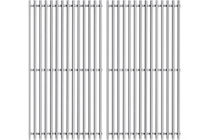 Htanch SG523 (2-Pack) 15" Stainless Steel Cooking Grid/Grates for Weber 7523 Genesis Silver A, Spirit E-200,Spirit 500,Spirit 210 (2007-2012) Gas Grills