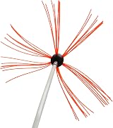 Monster Shop MAXBLAST Chimney Cleaning Kit Drill Powered Rotary Brush 20-70cm view 3