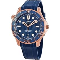 Omega Seamaster Diver 18kt Rose Gold 