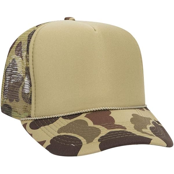 Product of Ottocap Camouflage Polyester Foam Front Five Panel High