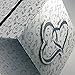 Adorox Money Box Memory Cards Reception Centerpiece Box (Double Heart)