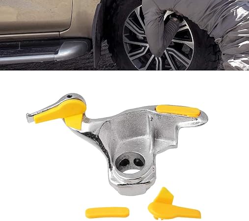 Amazon Ruien タイヤ交換 工具 タイヤチェンジャー ヘッドマウント ホイールチェンジャー タイヤ チェンジャー タイヤ削除エッジ保護 ステンレス鋼 専用工具 高強度 30mm タイヤ修理ツールキット 車 バイク