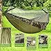 Hieha Double Camping Hammock with Mosquito Net Tree Hmamocks,Portable Travel Hiking Camping Hammocks for 2 Adults,Outdoor Home Backyard Lightweight Backpacking Camping Hammock with Tree Strapsthumb 3