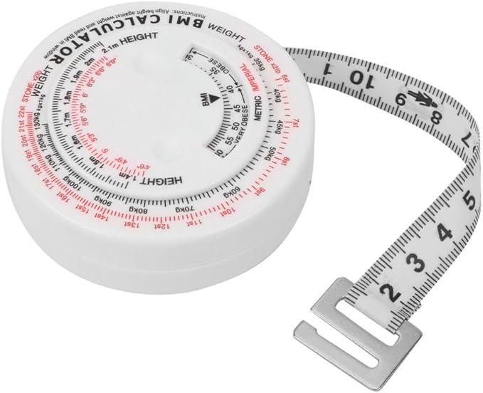 iTimo DIYWORK BMI Body Mass Index Measuring Tool Tape Measures Tools