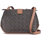 Calvin Klein womens Calvin Klein Audrey Triple Compartment Crossbody