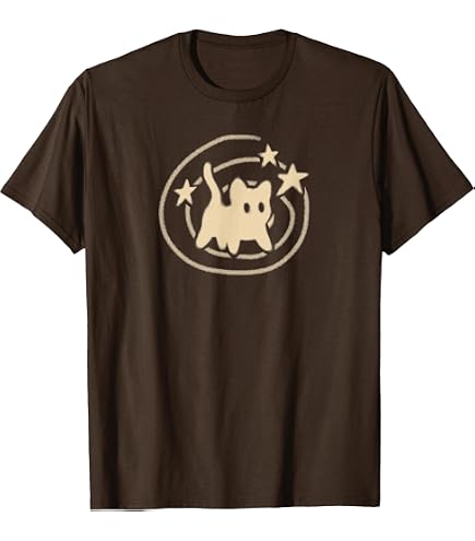 Amazon.com: 90s Y2K Scary Tomcat Cat is Scared Under Starry T