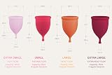 Pixie Menstrual Cup - 100% Medical-Grade Silicone - Reusable & Soft view 8