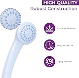 Blue Canyon Lunar Double Tap Shower Attachment for Bath Taps 1.5m White view 7