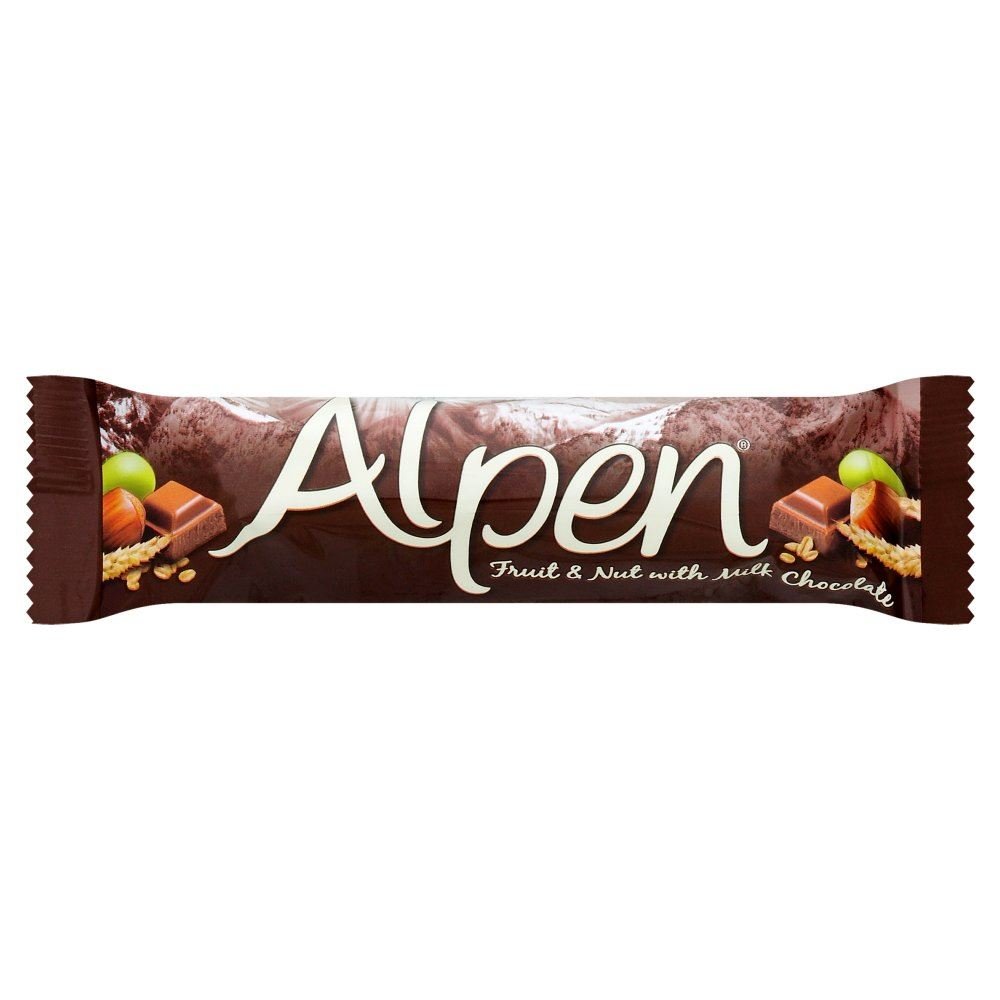 Alpen Fruit & Nut With Milk Chocolate Cereal Bar 29g