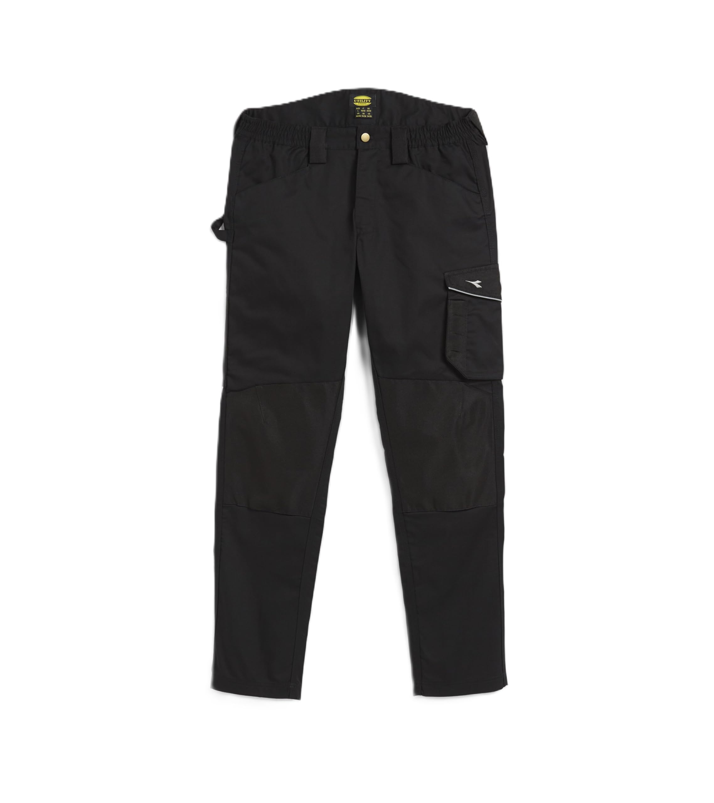 Utility Diadora Pant Rock Performance, 702.160303-3XL-80013, Trousers, Man, 3XL, Black (80013 Black)