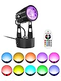 DOREIO LED Spot Lights Indoor 3W RGB Accent