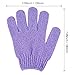 JCMASTER Bath Exfoliating Gloves, 6 Pairs Nylon Body Wash Shower Gloves for Men and Women, Scrubbing Gloves for All Skin Types Massage and Remove Dead Skin, 30g/Pair, L Size