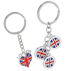 Juvale 6-Pack London Keychain Souvenir Gifts
