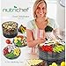 NutriChef Food Dehydrator Machine - Professional Electric Multi-Tier Food Preserver, Meat or Beef Jerky Maker, Fruit & Vegetable Dryer with 5 Stackable Trays