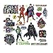 JUSTICE LEAGUE 28 Wall Decals Superman Batman Room Decor Stickers DC COMICS NEW