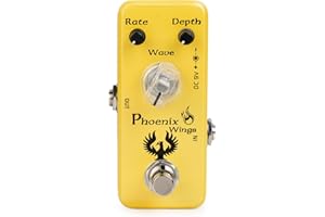 Movall MP-317 Phoenix Wings Tremolo Guitar Effects Pedal with True Bypass