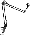 InnoGear Microphone Suspension Mic Clip Adjustable Boom Studio Scissor Arm Stand for Blue Snowball Microphone