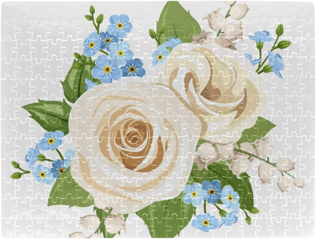 white rose puzzle