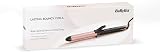 BaByliss Rose-Quartz 25mm Curling Tong Ceramic 160-210C Pink Black C451U view 8